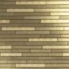 ARTHOUSE Slate Gold Foil Metallic Wallpaper Textured Vinyl Vintage Brick Kitchen Bathroom